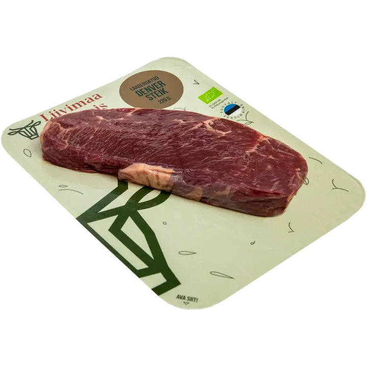 Liivimaa Lihaveis Mahe Rohumaaveise Denver Steik 220G