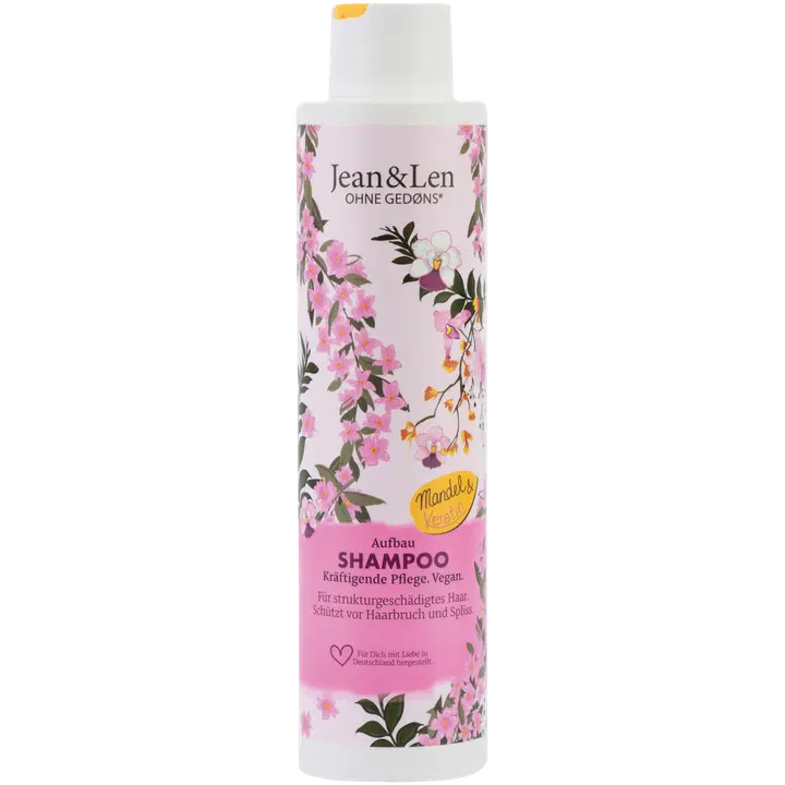 Šampoon Jean&Len Build-Up mandel ja keratiin 300ml