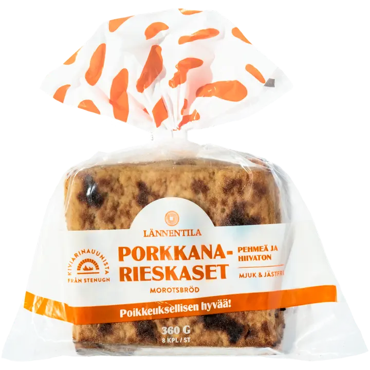 Kurkelan Tilan  8kpl/360g Porkkanarieskaset