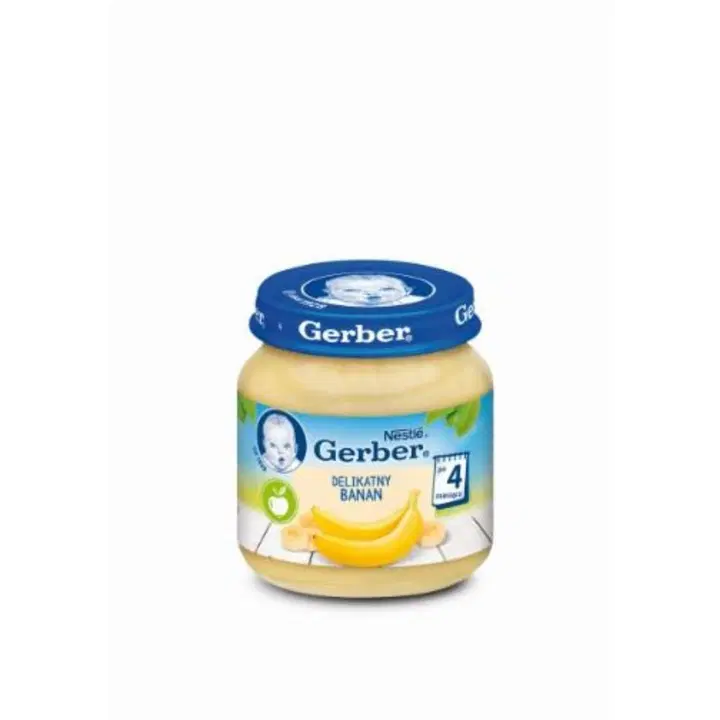 GERBER banaanipüree 4k, 125 g