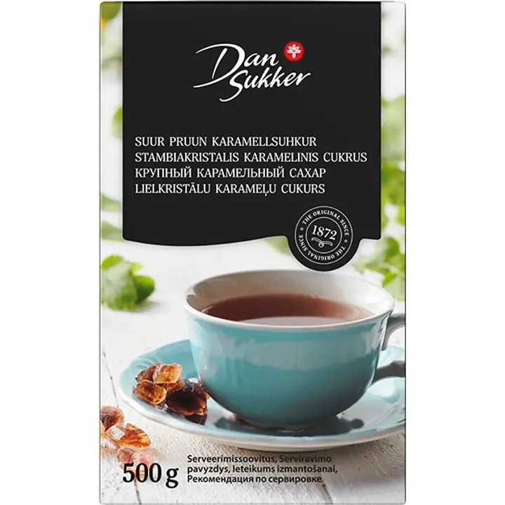 Dansukker karamellsuhkur pruun 500 g