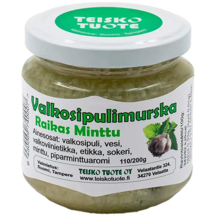 Minttu valkosipulimurska