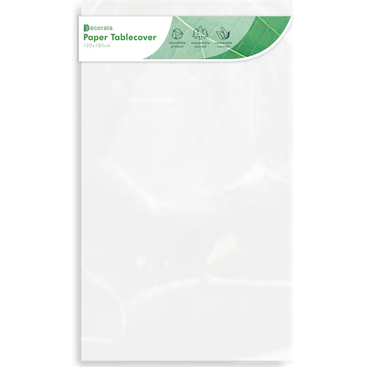 Valge paberlaudlina 120X180