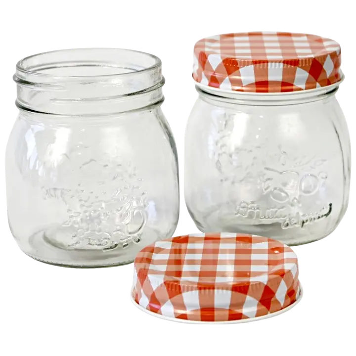 Purk 260 ml ruudulise kaanega