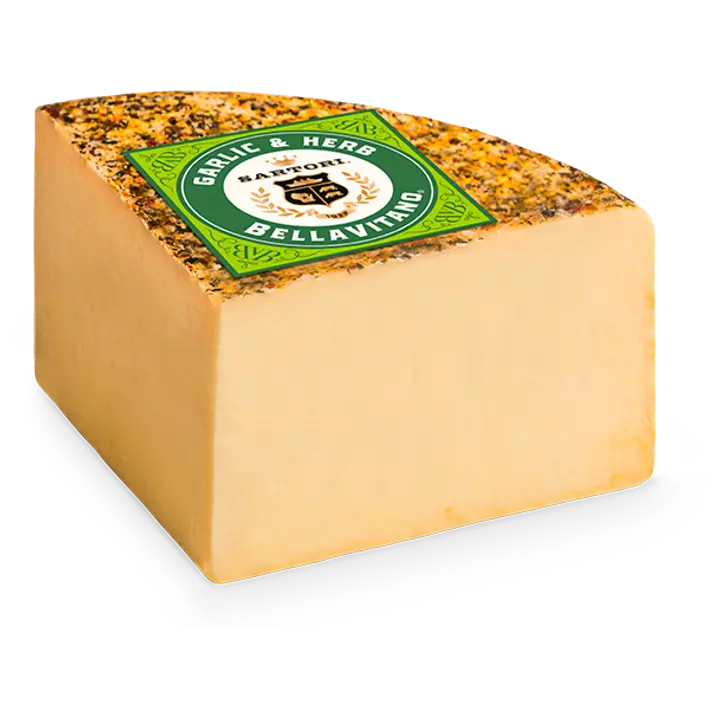 Sartori Bellavitano Garlic-Herbs kermainen kova juusto