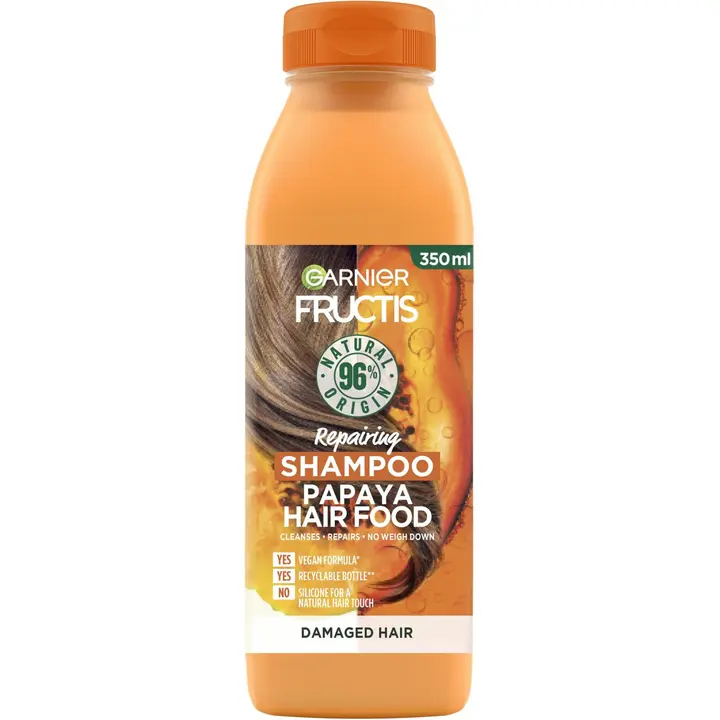 Garnier Fructis Hair Food Papaya shampoo vaurioituneille hiuksille 350ml