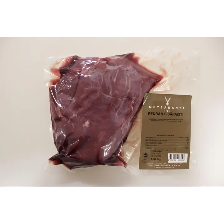 Metsäranta Valkohäntäpeuran sisäpaisti, pakaste