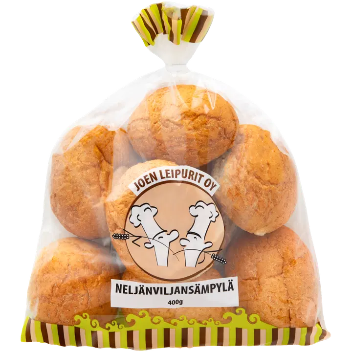 Joen Leipurit 4-viljan sämpylä 400 g