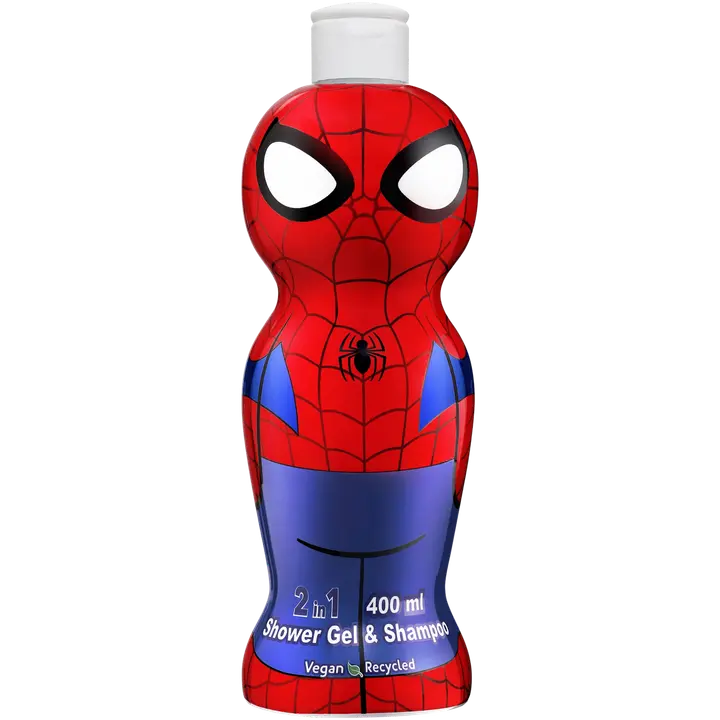 Spider-Man Suihkugeeli & Shampoo 2 in 1 400ml