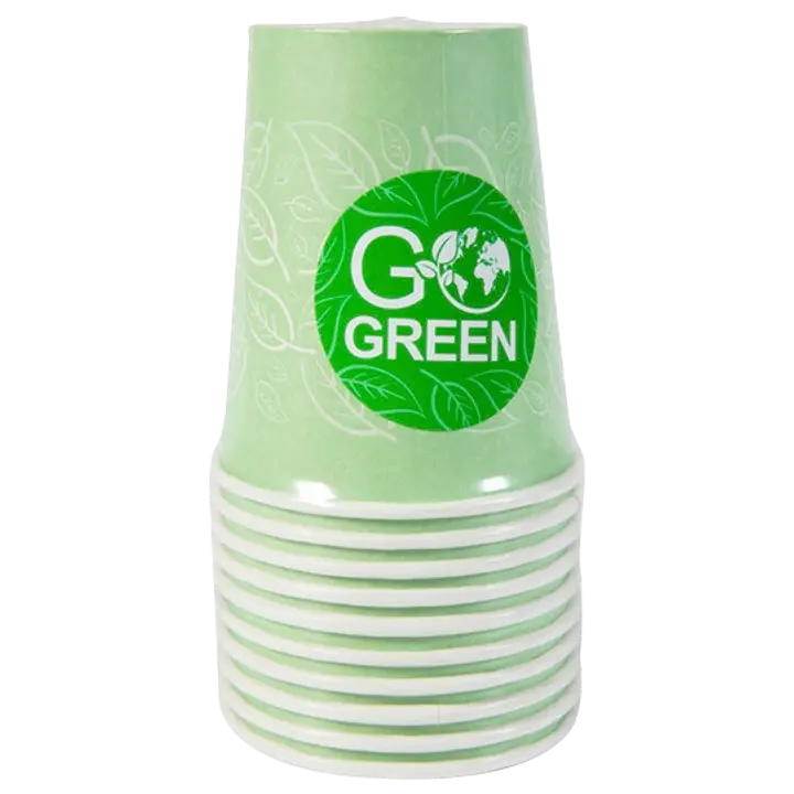 Go green ökoloogilised joogitopsid 350ml, 10tk