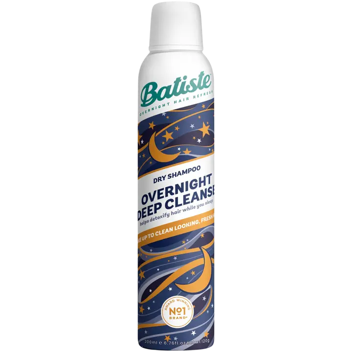 Batiste yön yli vaikuttava kuivashampoo Overnight Deep Cleanse 200ml