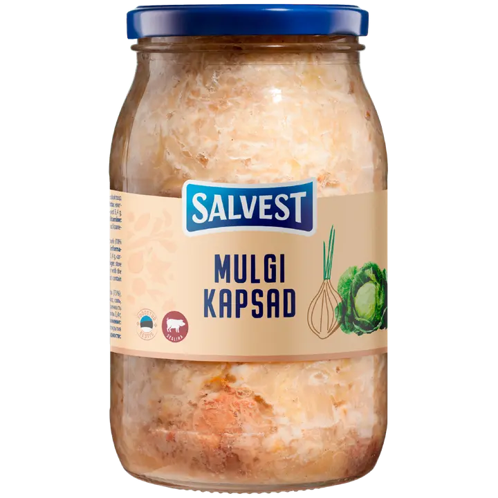 Salvest mulgikapsad 900 g