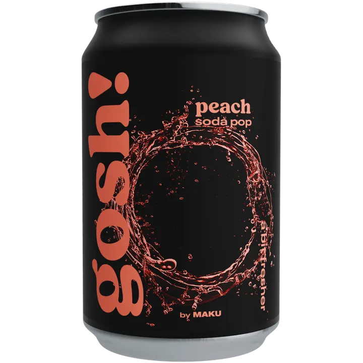 Gosh! Peach Soda Pop 0,33l tlk virvoitusjuoma