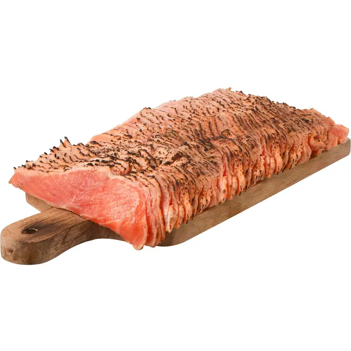 Lapin Kylmäsavu kirjolohisiivu 1 kg, pintapaahdettu