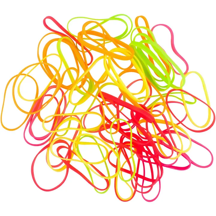 Ibero Hiuslenkki silikoni 60kpl las