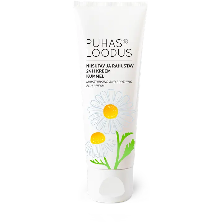 Puhas Loodus näokreem kummel 24h 75ml