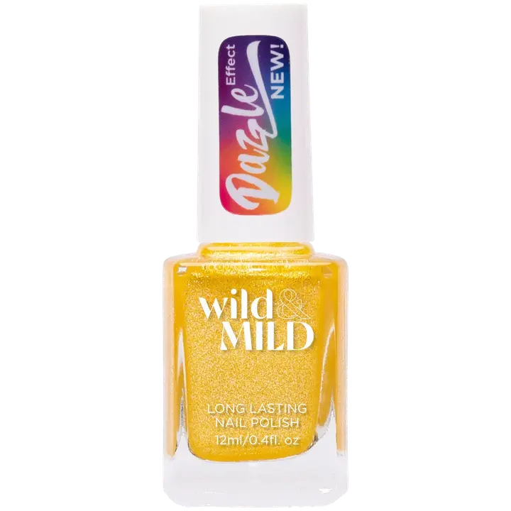 Wild&Mild küünelakk 01 Mimosa Time! Dazzle Effect