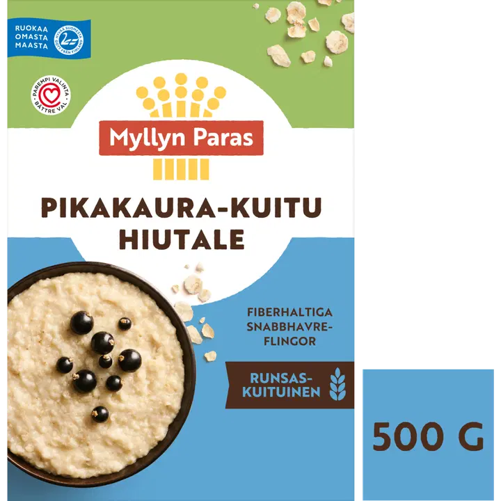 Myllyn Paras Pikakaura+Kuitu Hiutale 500 g