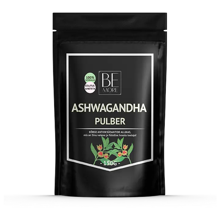 Be More Ashwagandha juure pulber Be More 150g