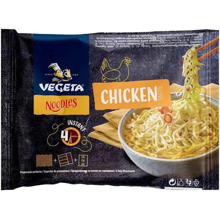 Vegeta kiirnuudlid kanamaitselised 75g