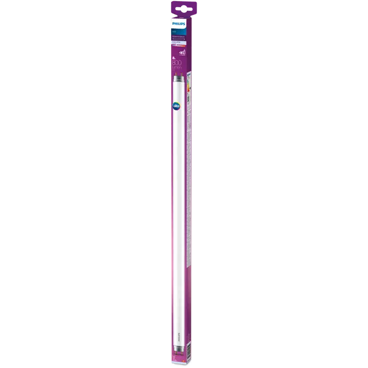 Philips LED loisteputki T8 800lm 8W 600mm G13 4000K huurrettu