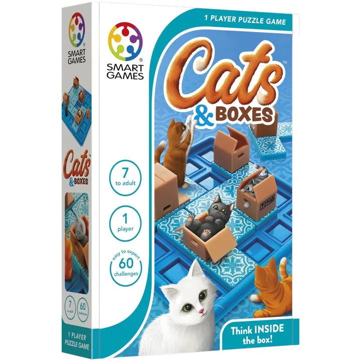 SmartGames logiikkapeli Cats and Boxes