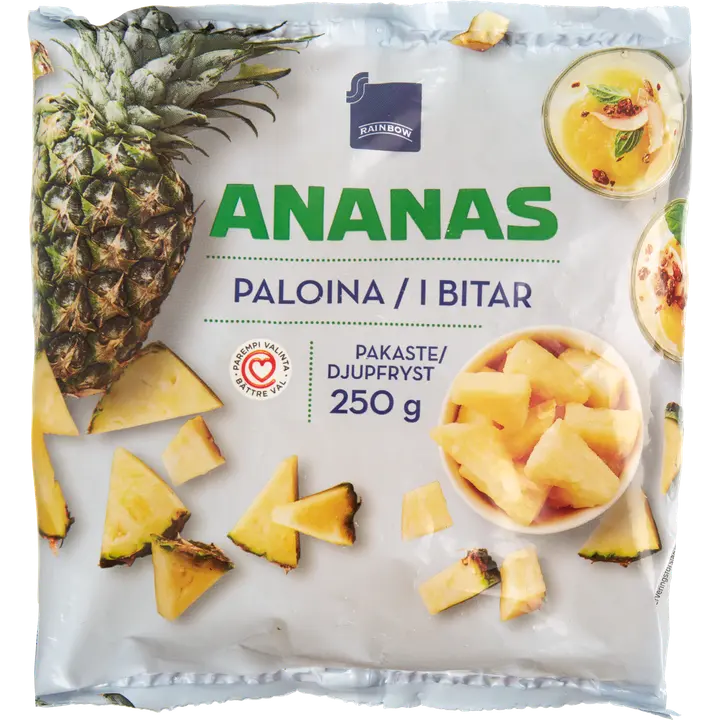 Rainbow 250g ananaspala pakaste