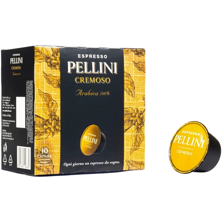 Pellini Cremoso Dolce Gusto kahvikapselit 10x7,5g