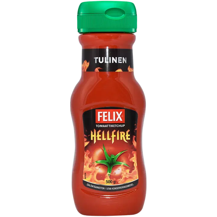 Felix Hellfire ketchup 500g