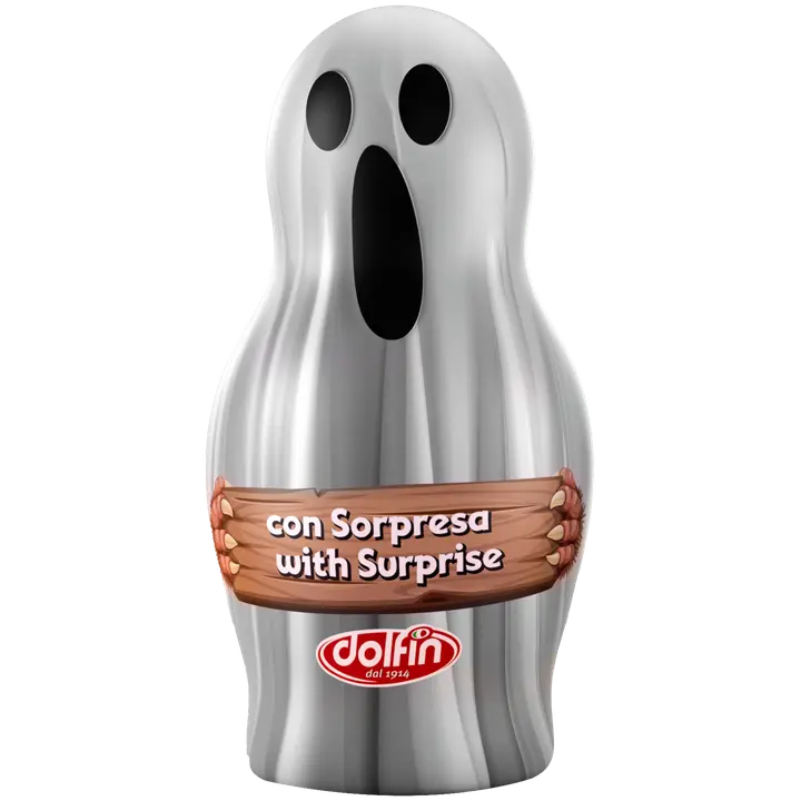 Dolfin Kummitus ja skeleti üllatusšokolaadifiguur 80g