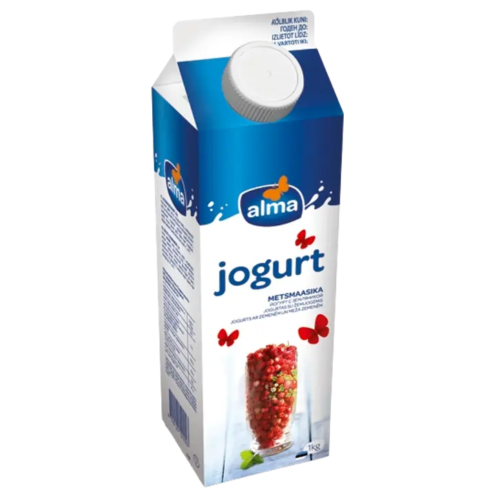 Alma Metsmaasikajogurt, 1 kg
