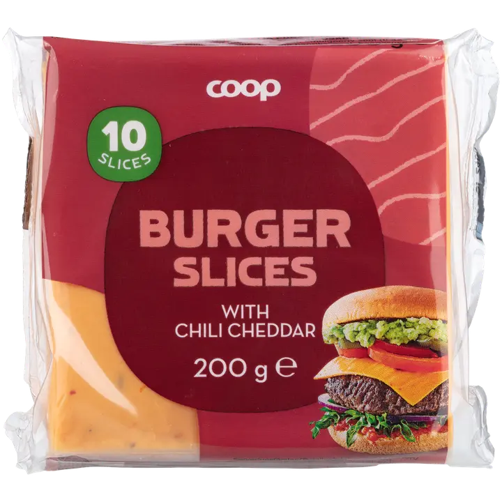 Coop chili-cheddar-sulatejuustoviipaleet 200 g