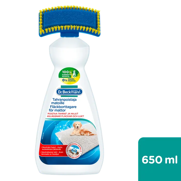 Dr Beckmann 650ml Tahranpoistaja matoille