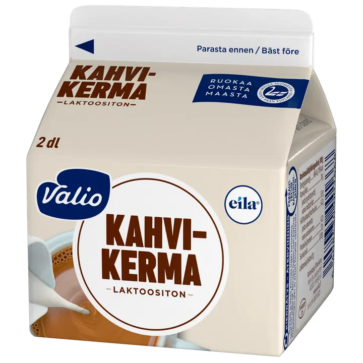 Valio kahvikerma laktoositon 2 dl