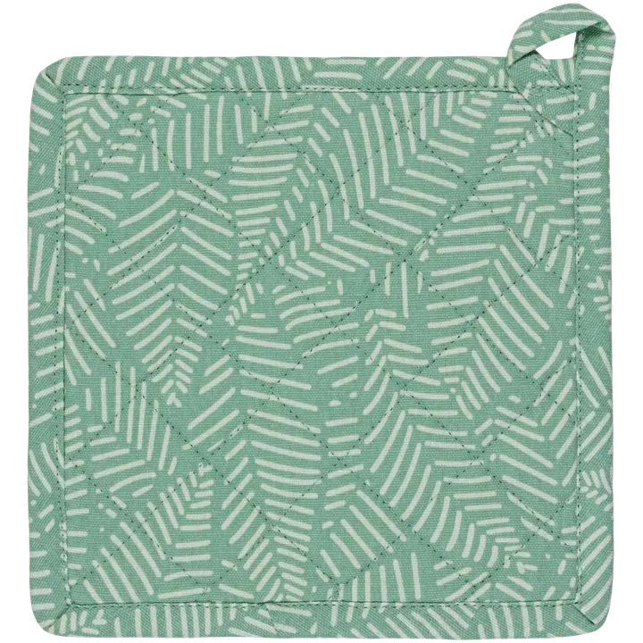 House patalappu Outline leaves 22x22 cm vihreä