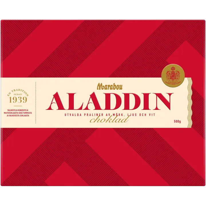 Marabou Aladdin konvehteja 500g