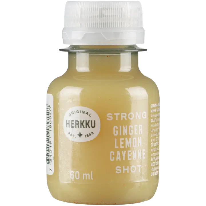 Herkku ingefära-cayenne shot 60 ml