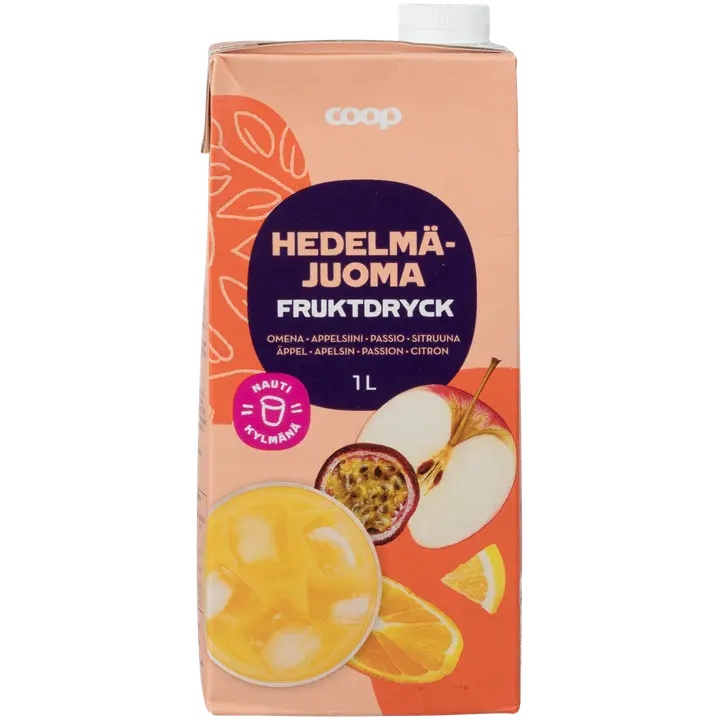 Coop Hedelmäjuoma 1l
