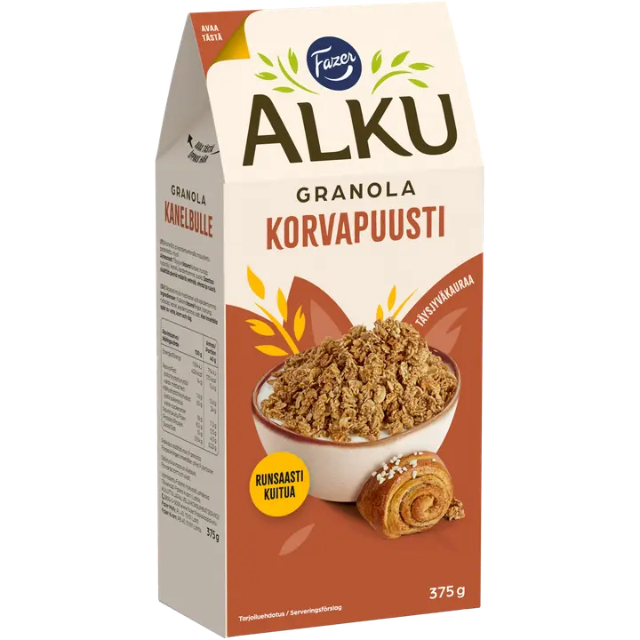 Fazer Alku Korvapuustigranola 375 g