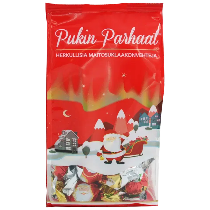 Del Conte Pukin Parhaat maitosuklaakonvehteja 170g