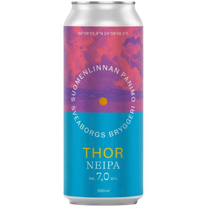 Suomenlinnan Panimo Thor Neipa 7% 50cl tölkki
