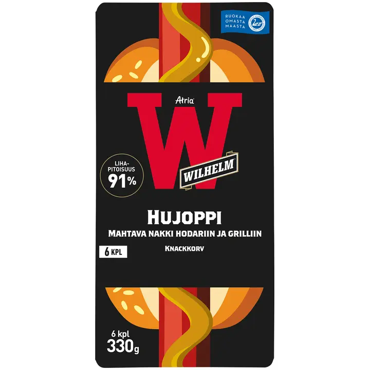 Atria Wilhelm Hujoppi Nakki 330g
