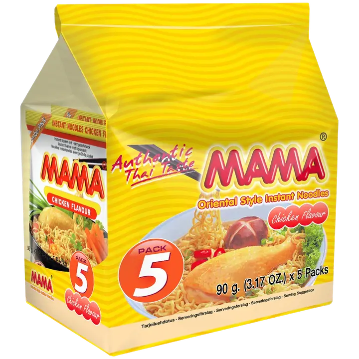 5x Mama Kanamakuinen nuudeli 90g