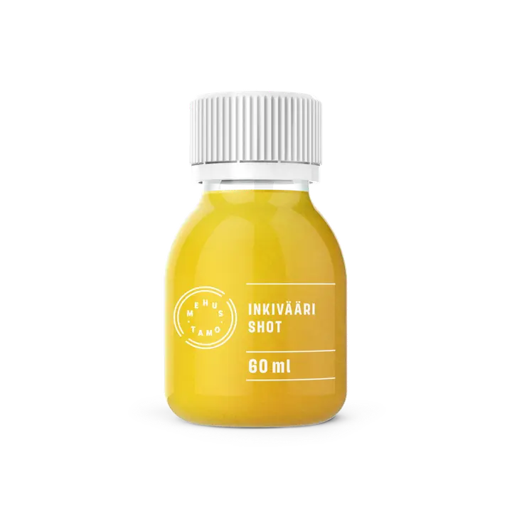 Mehustamo inkivääri shot 60ml