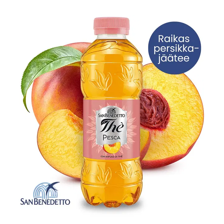 San Benedetto Persikka jäätee 0,5L