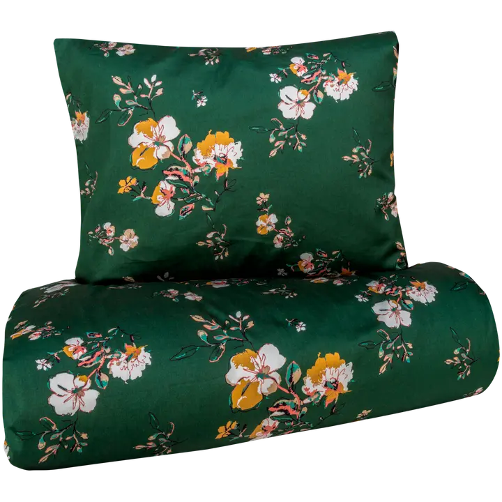 Voodipesukomplekt satiin 150X210/55X65 Aurora