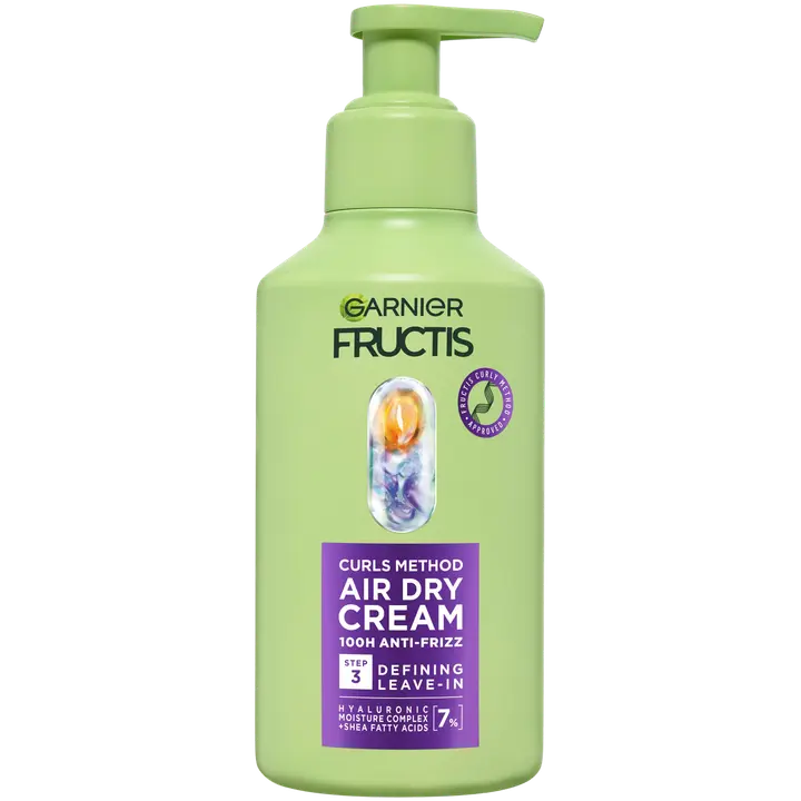 Garnier Fructis Method for Curls Air Dry Cream hiuksiin jätettävä hoitovoide 260ml