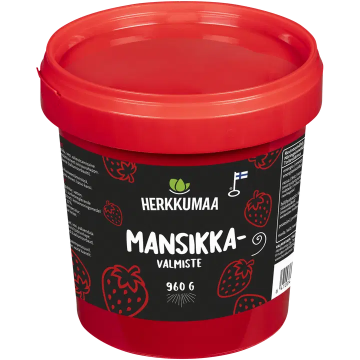 Herkkumaa Mansikkavalmiste 960g