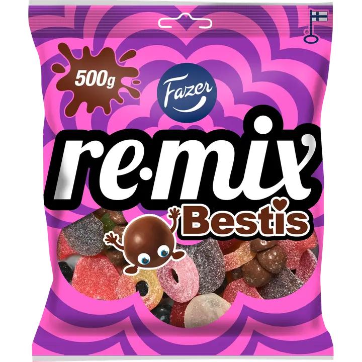 Fazer Remix Bestis karkkipussi 500g
