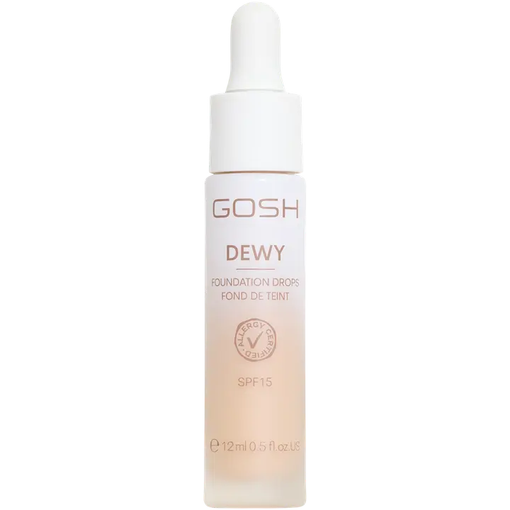 Gosh Dewy Foundation Drops 004 Fair meikkivoide 12ml